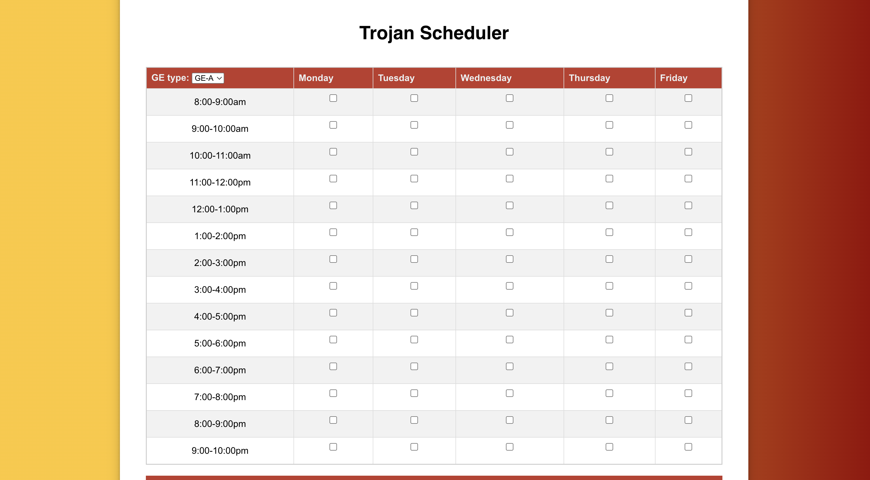 Trojan Scheduler